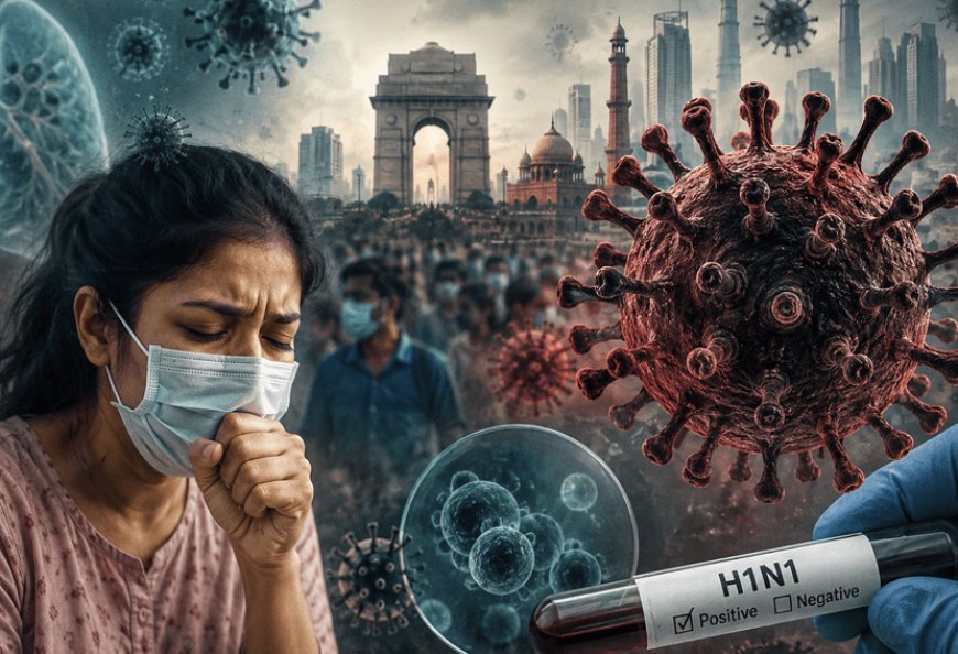 Viral nfection is increasing in Delhi-NCR. H1N1 increases the risk of infection every third test.