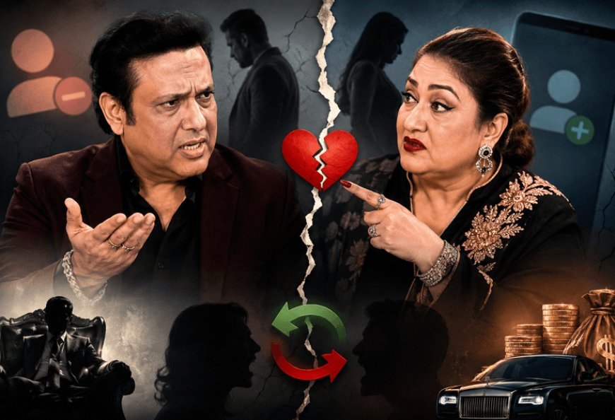 There is a new twist in the Govinda-Sunita relationship. Followed again after unfollowing, from divorce to 'Sugar Daddy' controversy