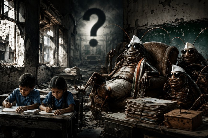Why are government schools in a state of disrepair even after 80 years? Abhijit Dipke seeks answers to 6 questions from education ministers
