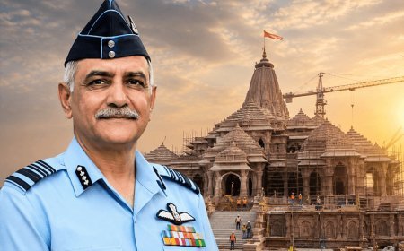 Major changes in Ram Mandir Trust: Retired Air Marshal Jitendra Mishra will be the first CEO, 38 years of military experience will come.