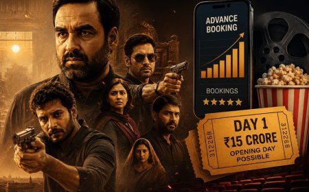 'Mirzapur: The Movie 'is on a roll at the box office. Advance booking increases expectations, the film can earn up to ₹15 crore on the first day