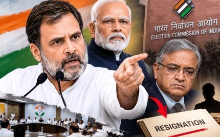 Gyanesh Kumar has to go, PM Modi himself will resign: Rahul Gandhi after CWC meet "