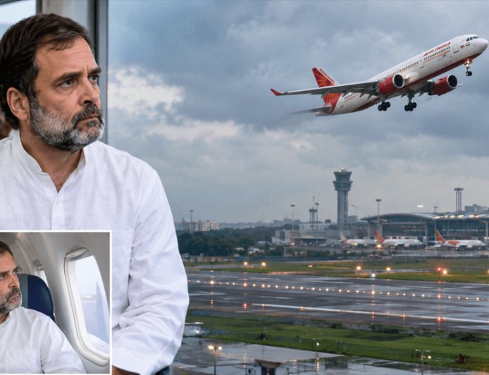 Big twist before landing of AI-1717 at Lucknow airport: Pilot aborts landing, lands safely on second attempt