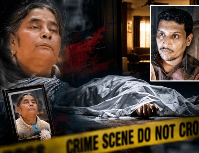Killing the mother who gave birth... and then living with the corpse in the same house for three days.