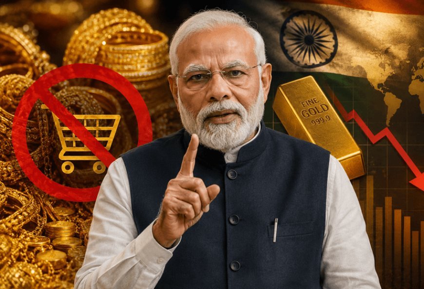 PM Modi's second big appeal Why are you repeatedly saying - 'Don't buy gold if you don't need it'?