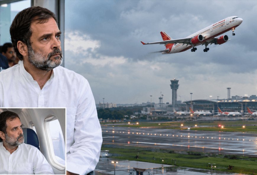 Big twist before landing of AI-1717 at Lucknow airport: Pilot aborts landing, lands safely on second attempt