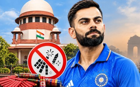 The Supreme Court is not in favour of a complete ban on firecrackers in Delhi, why not take the help of popular sportspersons like Virat Kohli and other celebrities?