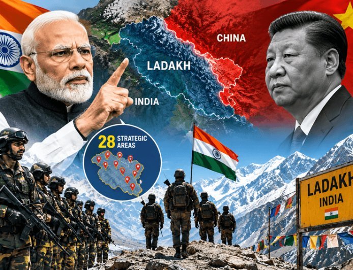 India's response to China's objection to Ladakh Names of 28 strategic areas decided, Beijing's claims will not change the ground reality