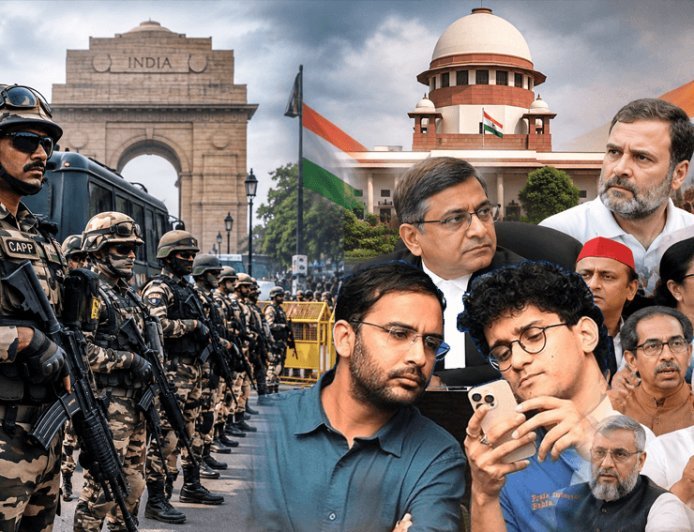 Delhi on high alert! CAPF deployment extended till October 31, 273 companies to handle the front