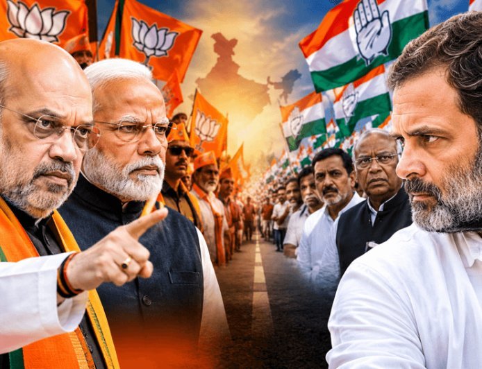 BJP's show of strength in response to the opposition's rally, padyatras across the country from November 1; Top leaders including Amit Shah