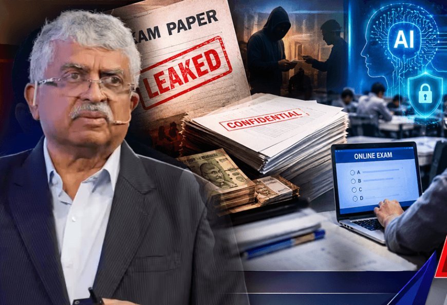 Nilekani's big bet on paper leaks: 'When paper is made, it is ready to be sold', will AI and digital exam system stop rigging?