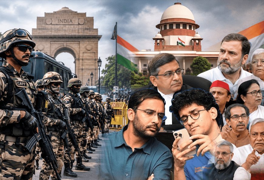 Delhi on high alert! CAPF deployment extended till October 31, 273 companies to handle the front