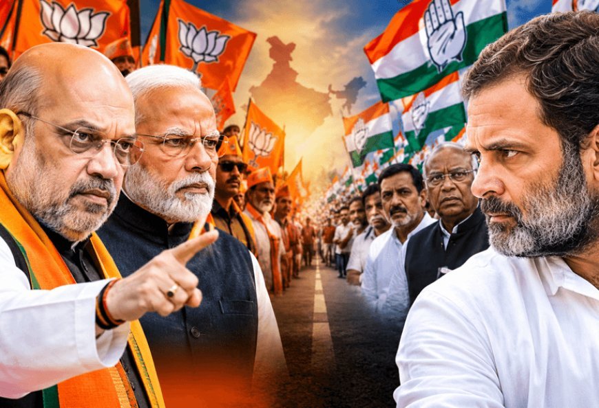 BJP's show of strength in response to the opposition's rally, padyatras across the country from November 1; Top leaders including Amit Shah